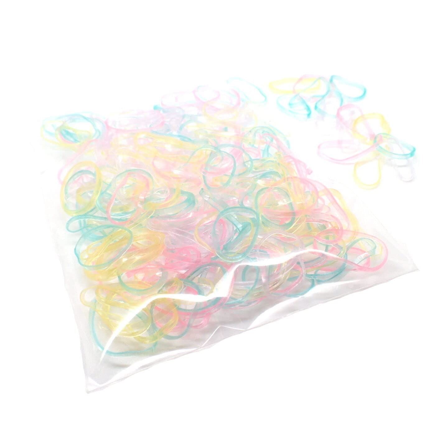 500pcs Mini Tiny Hair Bands for Girls and Women, Hair Accessories, Hair Ties, Hair Bobbles, Small Elastic Hair Bands, Hair elastic Bands, Thin Hair bands